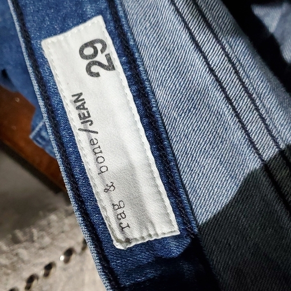 RAG & BONE LONG JEAN BERMUDA  SHORTS SIZE 29 - Picture 5 of 5